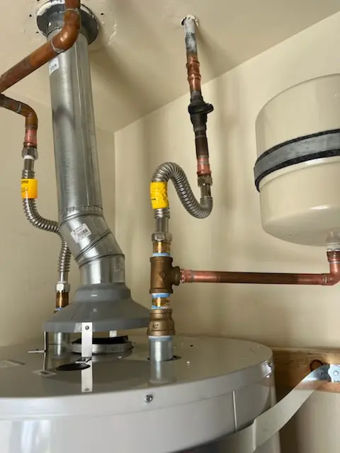 Water heater installation and plumbing repair in Dunbarton
